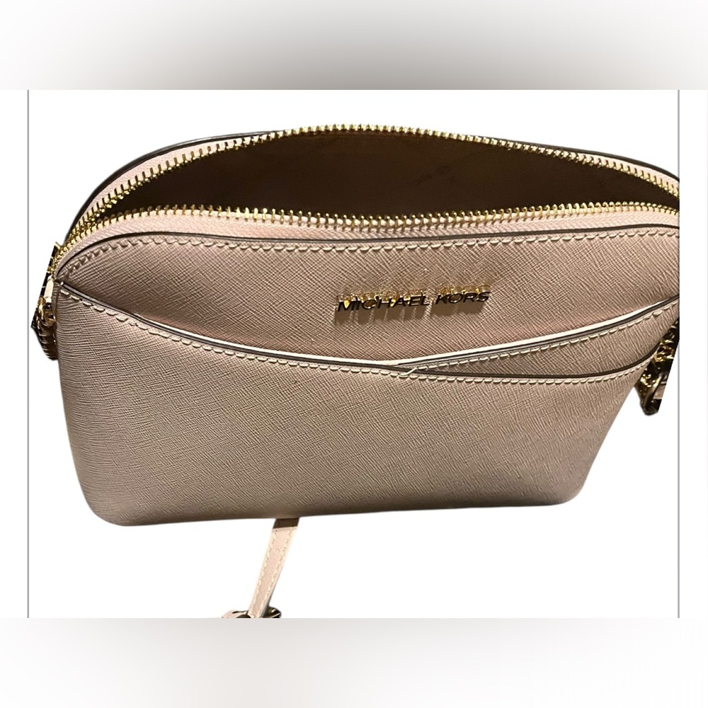Michael Kors Beige Crossbody Bag nude pink color new